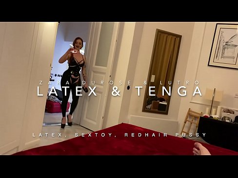 ❤️ Njerka flokëkuqe me kostum latex e qitur nga njerku ❤  Seks tek ne ﹏